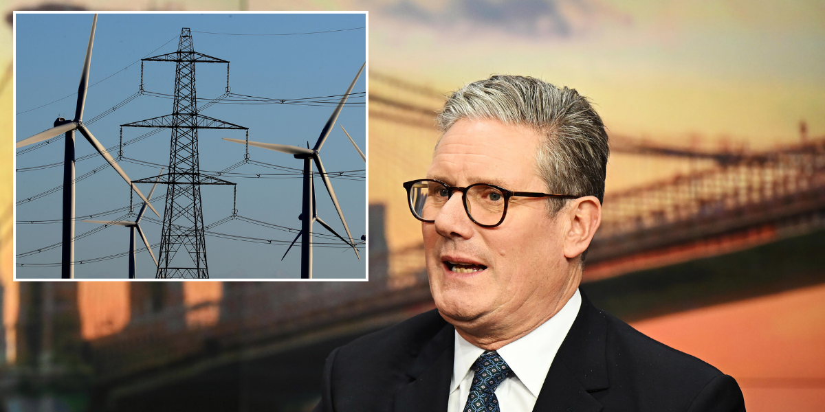 Keir Starmer will not fund projects to bury electricity cables as it would lead to higher taxes