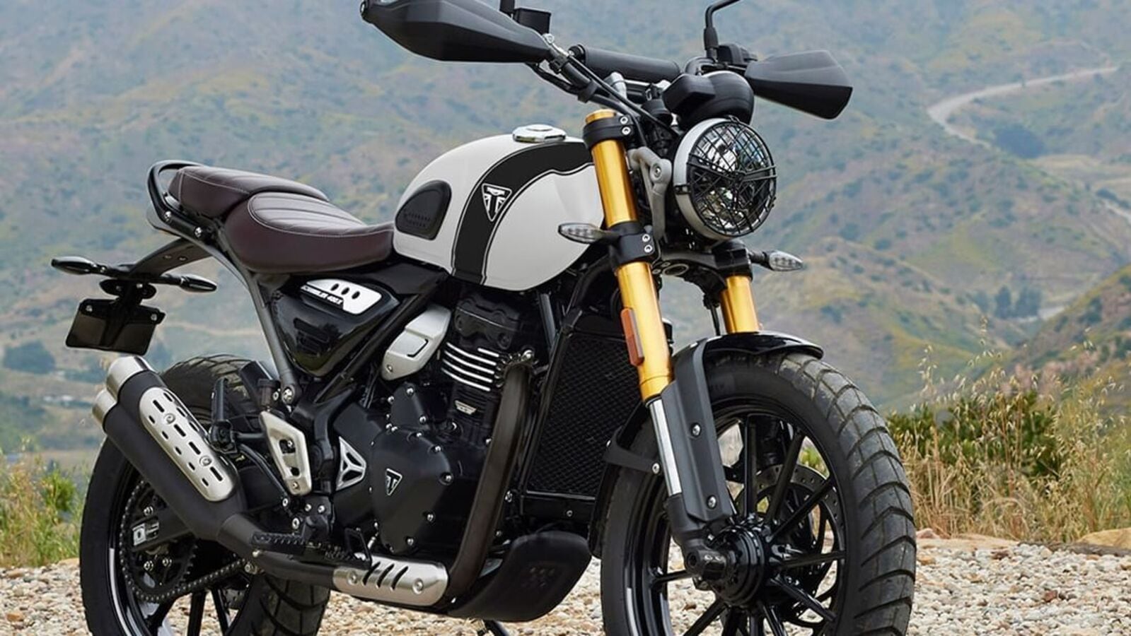 Triumph Scrambler 400X gets new colour option. Check it out