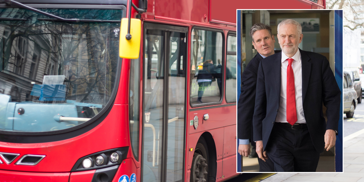 Jeremy Corbyn blasts Labour for scrapping £2 bus cap: 'Why are they discouraging public transport?'