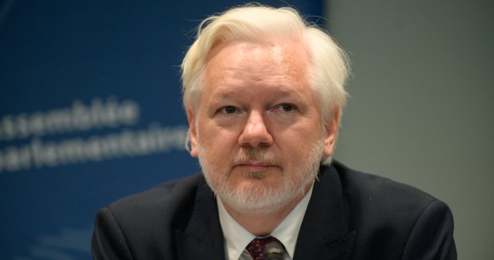 Julian Assange says he ‘pleaded guilty to journalism’ in 1st remarks since being freed - National | Globalnews.ca