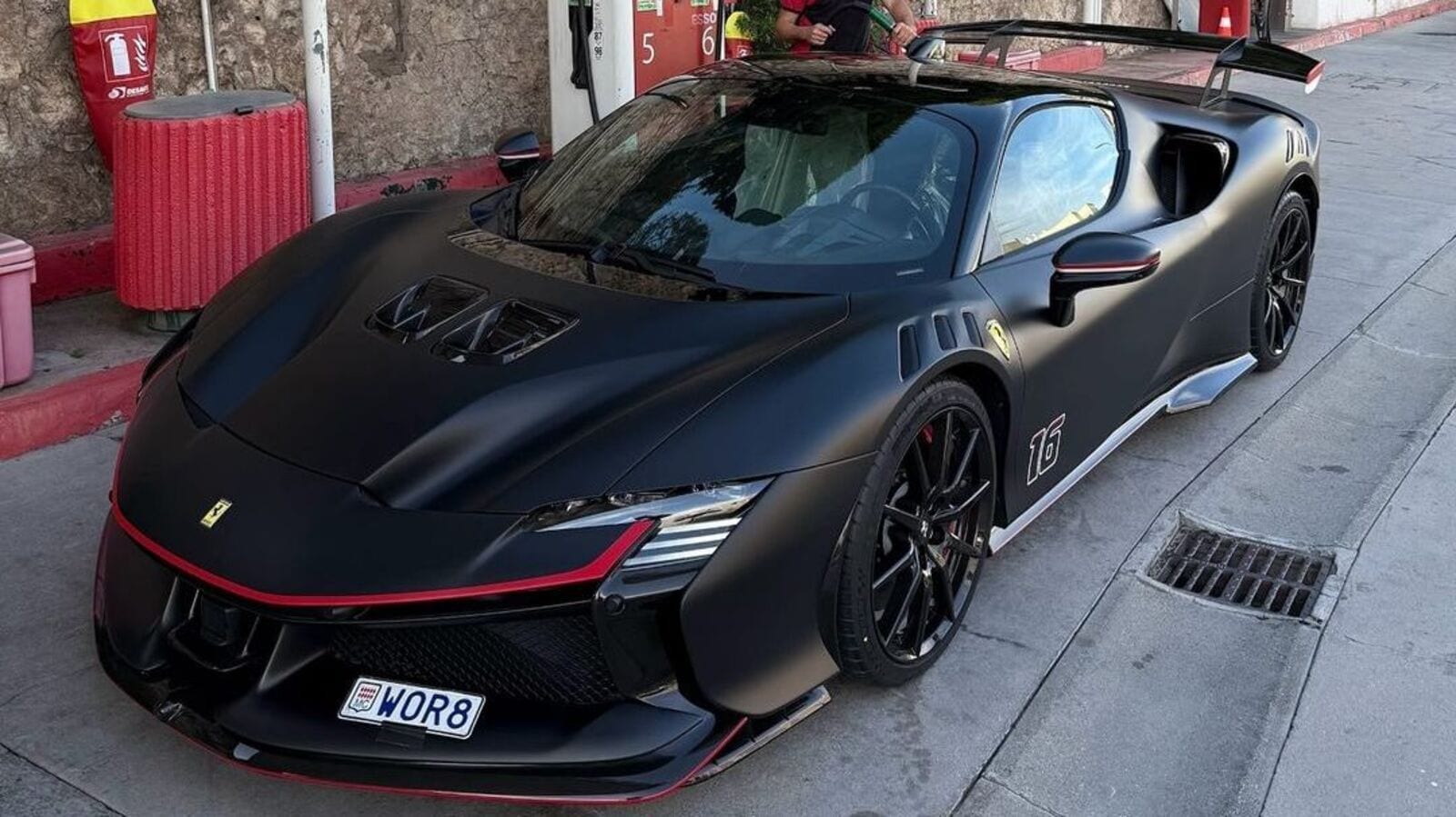 Ferrari F1's Charles Leclerc gets new SF90 XX in Satin Black for his collection