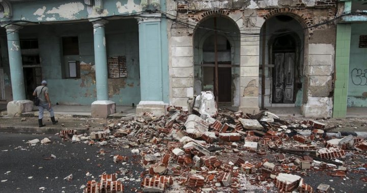 6.8 magnitude earthquake shakes Cuba after hurricanes and blackouts - National | Globalnews.ca