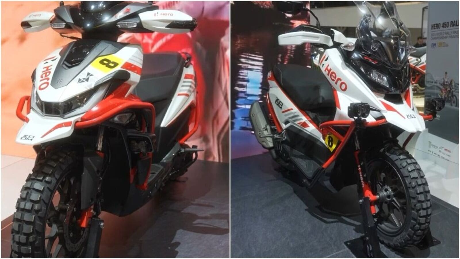 Hero Xoom 125 & Xoom 160 Adventure concepts showcased at EICMA 2024