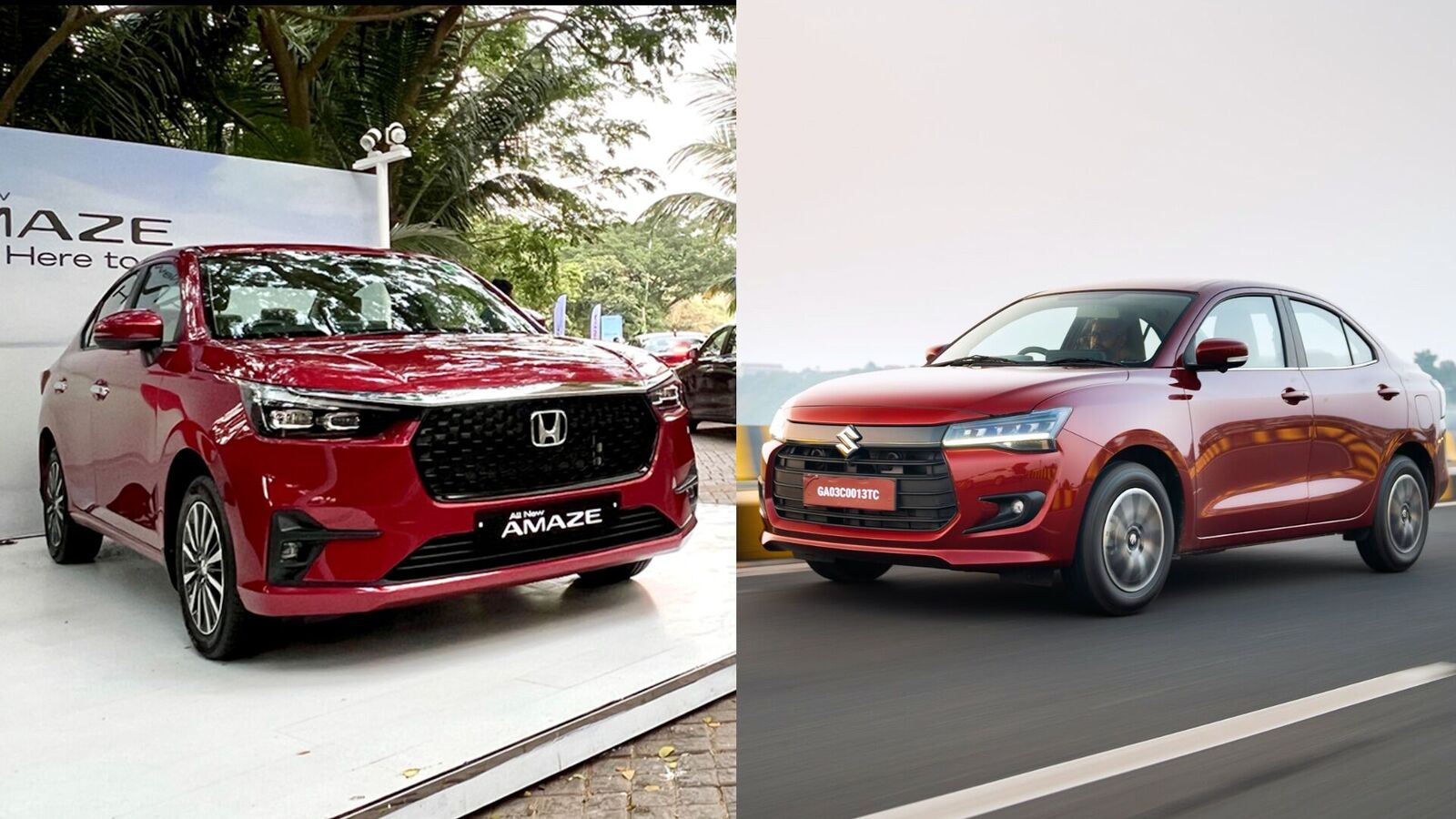 Honda Amaze V or Maruti Suzuki Dzire VXi? Which sub ₹9 lakh sedan will you choose