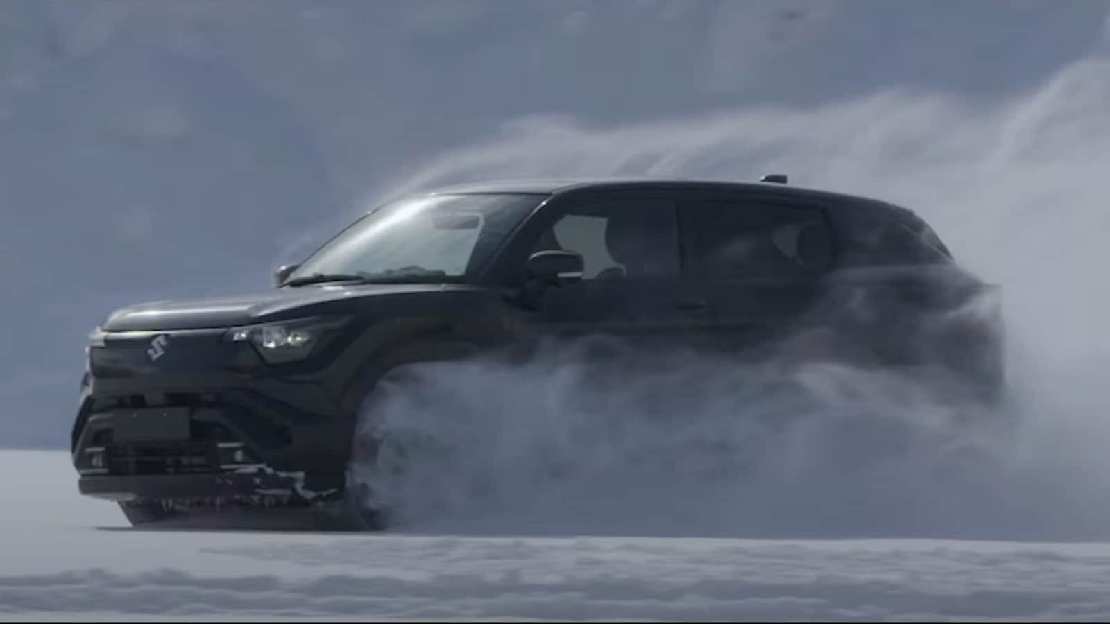 e Vitara, Maruti's first-ever EV, tackles snow like a pro. Check out viral video