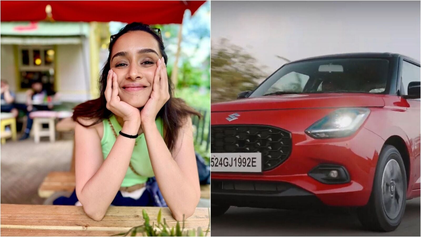 New Maruti Swift joins actor Shraddha Kapoor’s garage alongside her Lamborghini