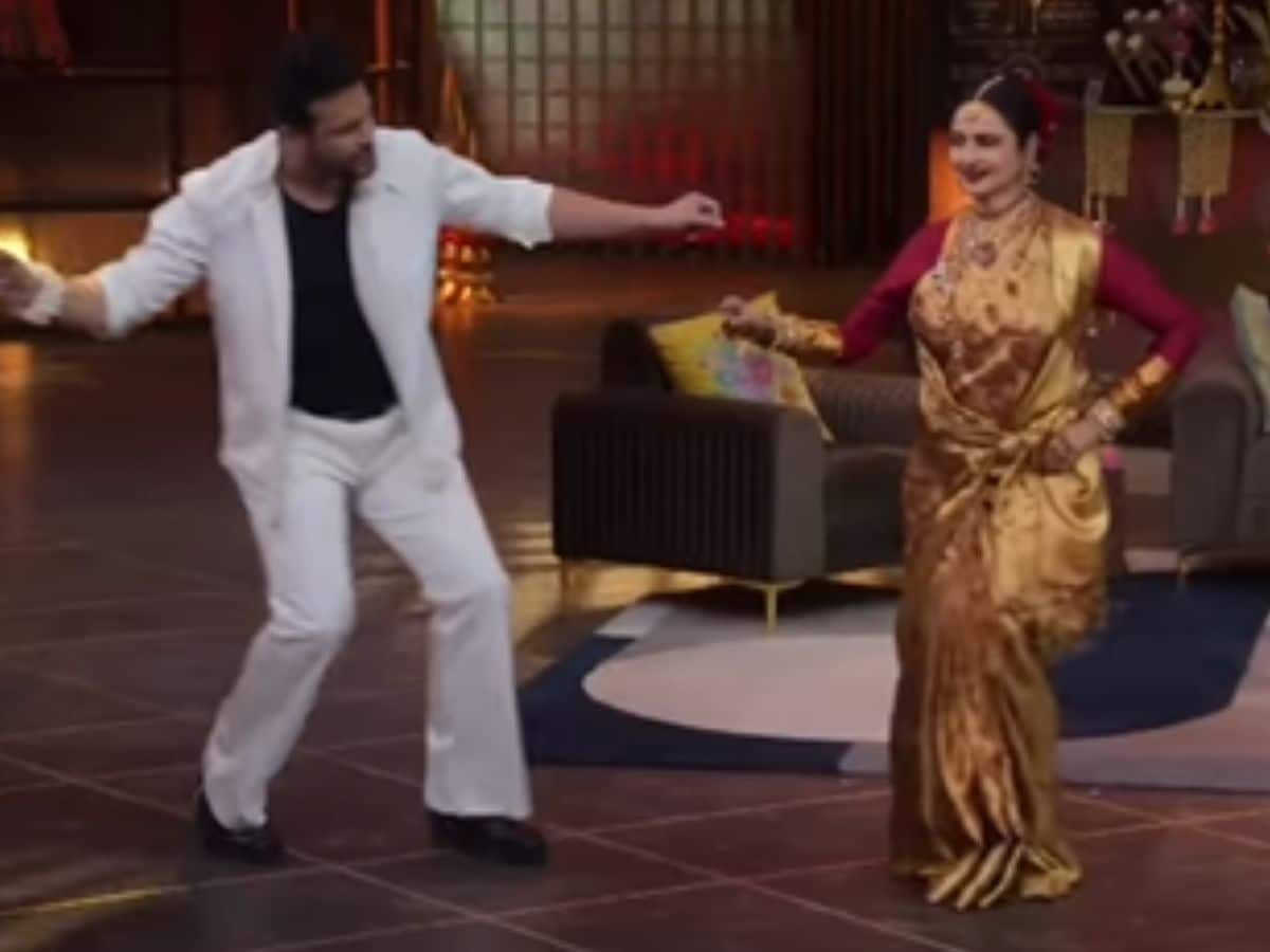 Krushna Abhishek Shares His ‘Bestest Moment’ With Rekha On The Great Indian Kapil Show - News18