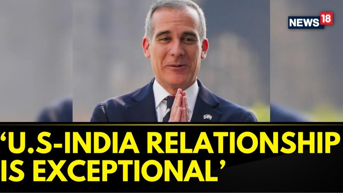 US Ambassador Eric Garcetti Speaks To News18 | Exclusive Interview | English News | News18 - News18