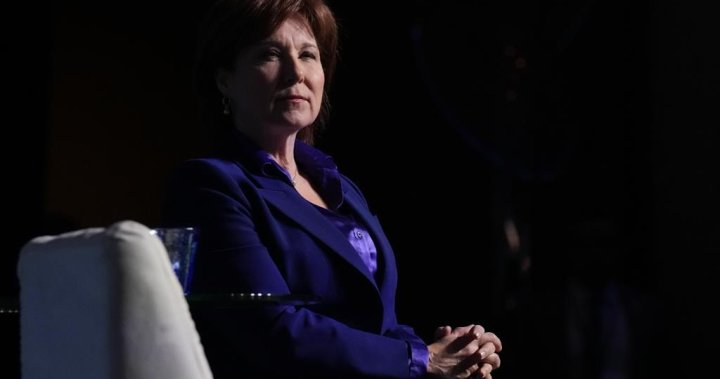 Former B.C. premier Christy Clark walks back claim she was never Conservative  | Globalnews.ca