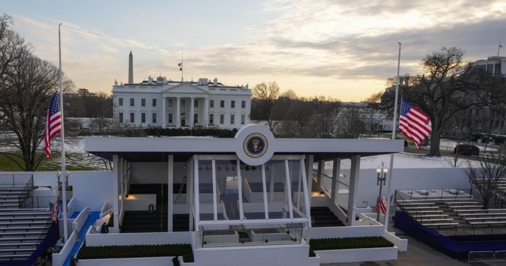 Trump inauguration moves indoors as polar vortex, ‘Arctic blast’ loom - National | Globalnews.ca