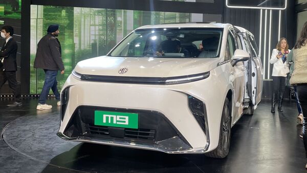 In pics: India-bound MG M9 electric MPV unveiled at Auto Expo 2025, gets 500 km range