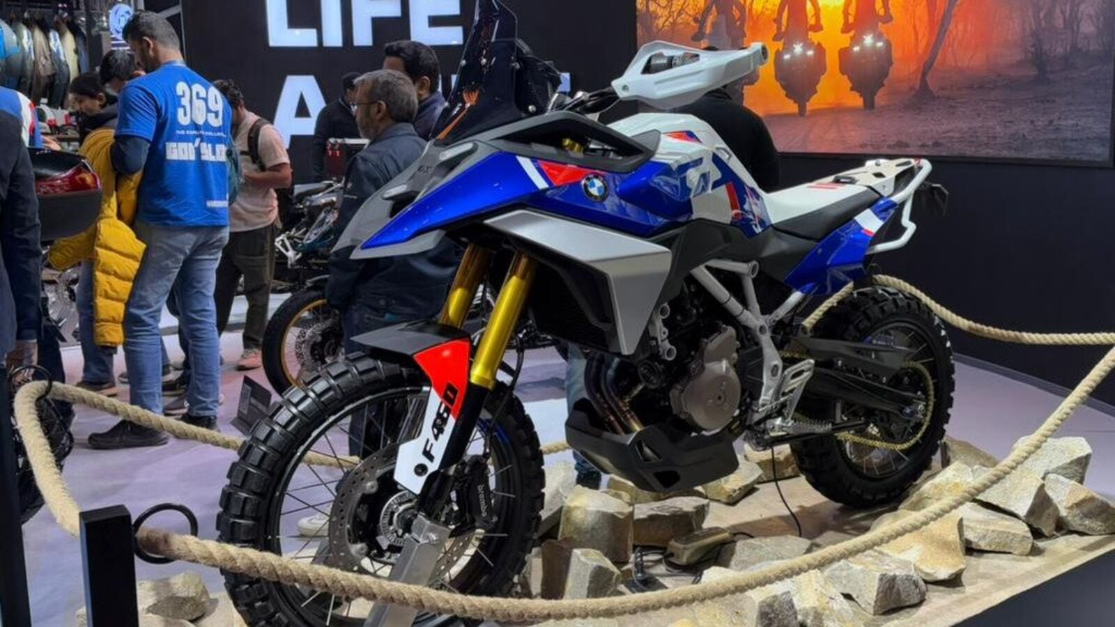 Auto Expo 2025: BMW F450 GS Concept adventure bike makes India debut