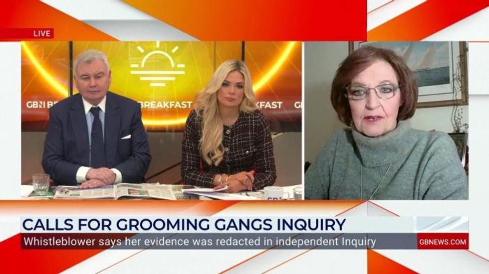 Watch as Marilyn Hawes unleashes furious rant over Labour's decision not to launch grooming gangs inquiry