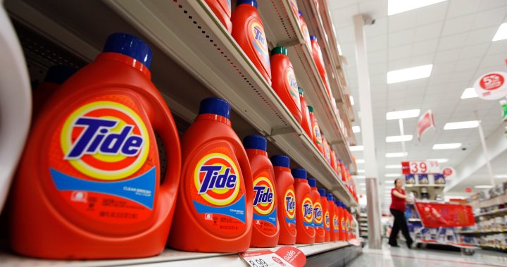 Tide among household basics that could see price hikes due to U.S. tariffs - National | Globalnews.ca