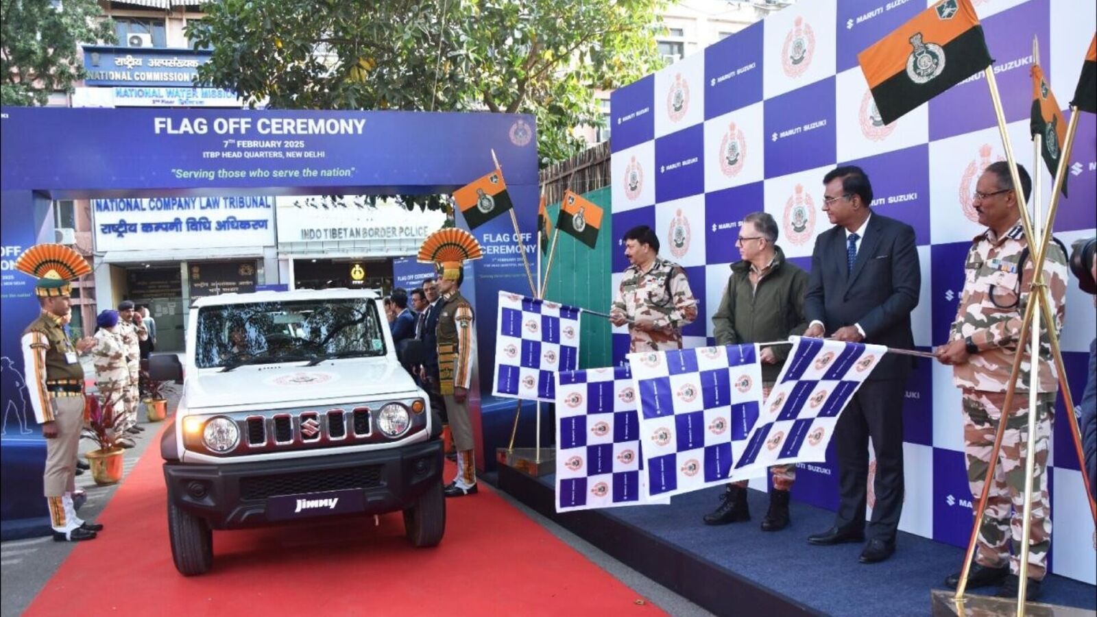 Maruti Suzuki Jimny to serve at the Indo-Tibetan Border, joins the Central Armed Police Force