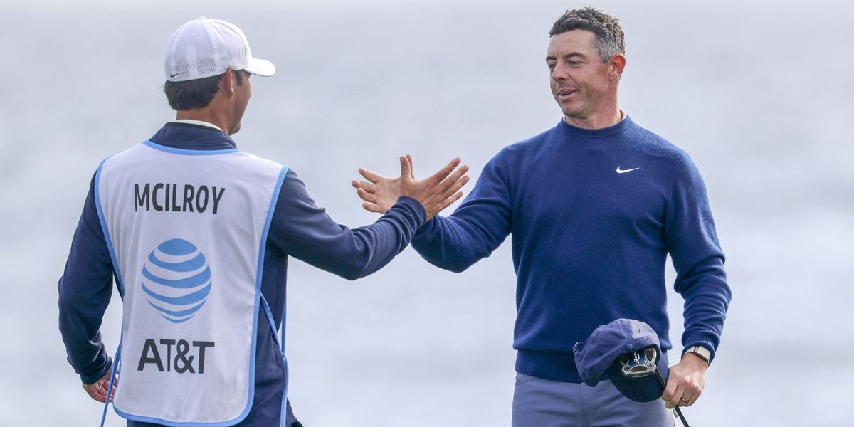 Rory McIlroy's private message to caddie after Pebble Beach Pro-Am win sends major warning to golf rivals